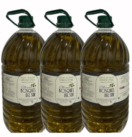 PACK 3 Aceite Oliva Virgen Extra PICUAL 5L Cosecha 24-25 Jaén