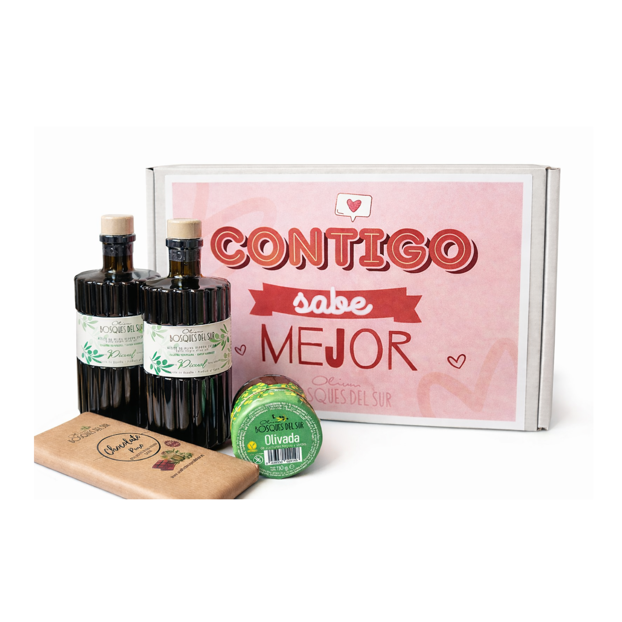 PACK GOURMET ESPECIAL SAN VALENTIN · CONTIGO TODO SABE MEJOR